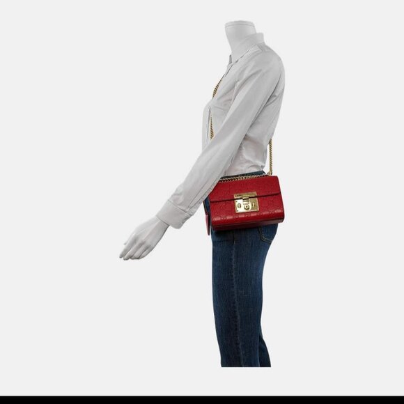 Gucci Padlock Shoulder Bag Guccissima Leather Small - Picture 2 of 16